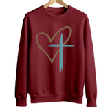 "Jesus has my Back" Sweatshirt
